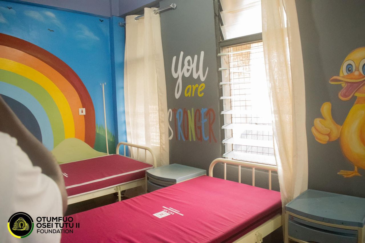 Read more about the article The Asante Professionals Club-USA (APC-USA), has commissioned and handed over a newly renovated Children’s Block to the Manhyia Government Hospital